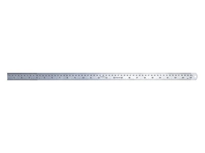 Steel Rule 600mm / 24in x 25mm                                                  