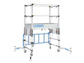 TT002 Teletower Aluminium Telescopic Scaffold Tower with Toeboards