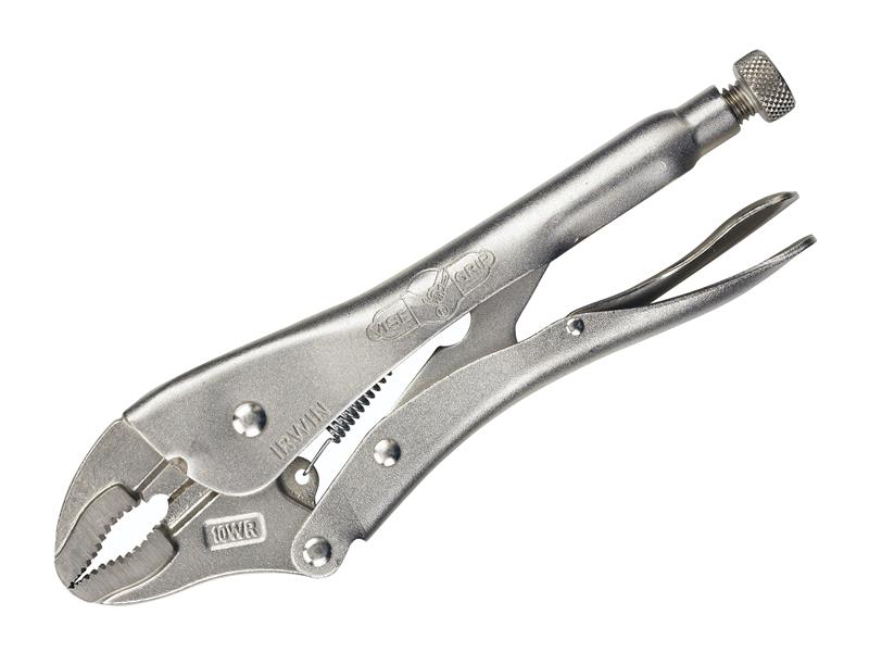 7WRC Curved Jaw Locking Pliers with Wire Cutter 178mm (7in)