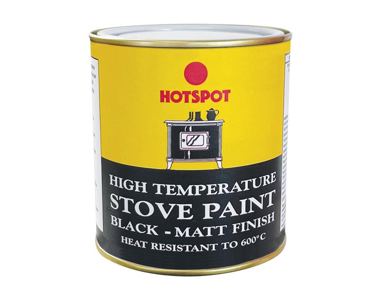 Stove Paint Matt Black 500ml                                                    