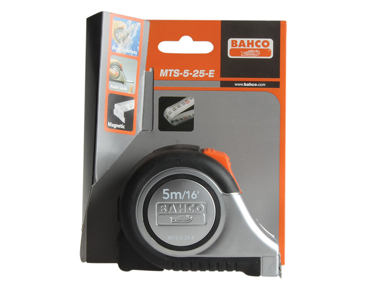 MTS Reversible Magnetic Tip Auto Pocket Tape 5m/16ft (Width 25mm)               