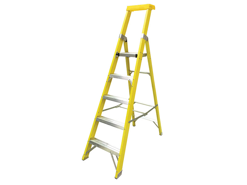 GRP Platform Steps, Platform Height 2.35m 10 Rungs