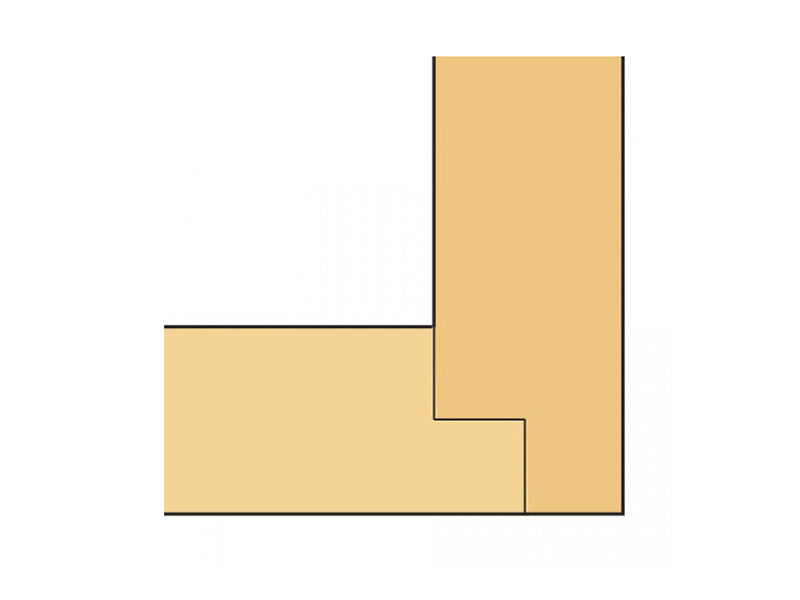 C040 x 1/4 TCT Bearing Guided Rebater 35.0mm