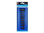1/2in Impact Spline Bit Set, 9 Piece                                            