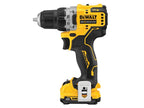 DCD701D2 XR Brushless Sub-Compact Drill Driver 12V 2 x 2.0Ah Li-ion             