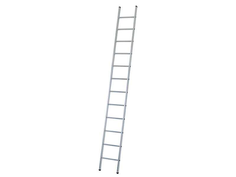 Industrial Single Aluminium Ladder with Stabiliser Bar 4.73m 16 Rungs