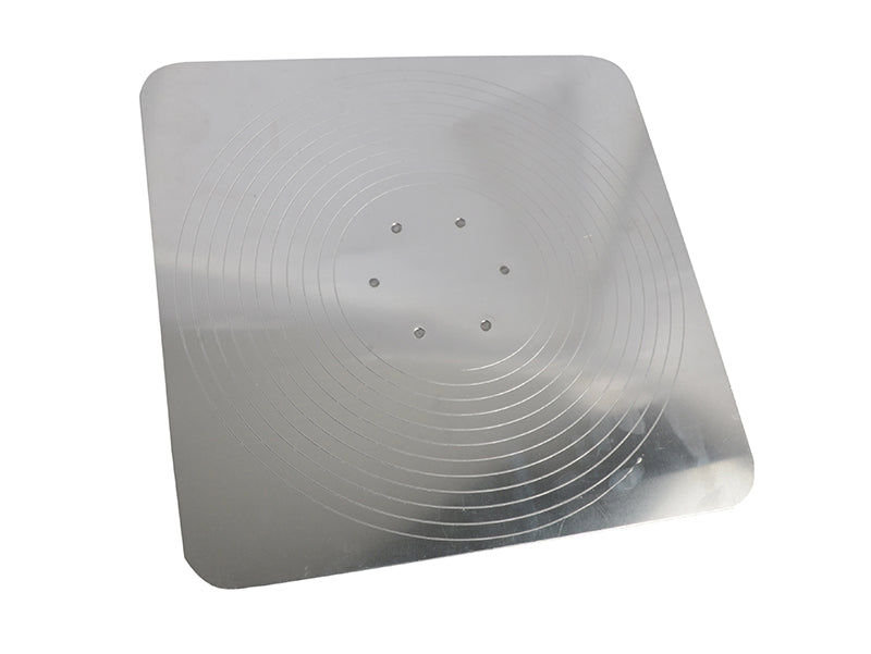 Mill Finish Alloy Plasterer's Hawk 300 x 300mm (12 x 12in)                      