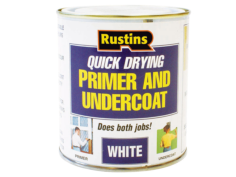 Quick Dry Primer & Undercoat White 500ml