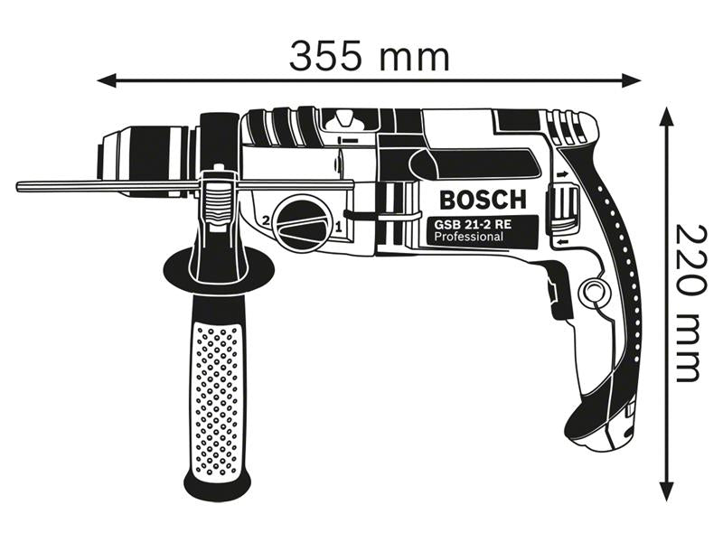 GSB 21-2 RE Professional Impact Drill 1100W 110V                                