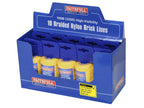 Hi-Vis Nylon Brick Line 100m (330ft) Yellow                                     