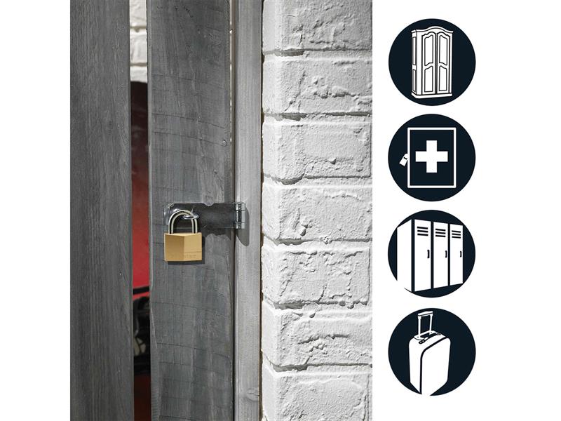 Solid Brass 70mm Padlock 6-Pin