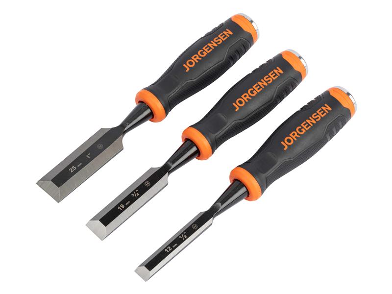 Woodworking Chisel Set, 3 Piece