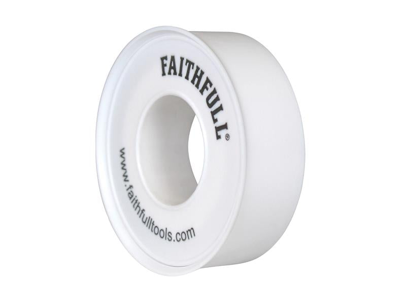 P.T.F.E Tape 12mm x 12m White (Pack 10)                                         