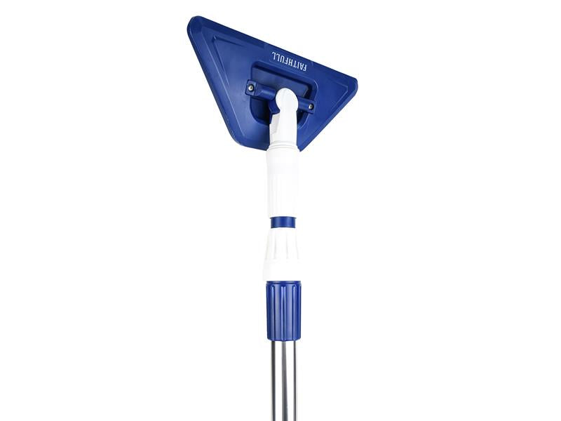 Heavy-Duty Water Flow Brush & Telescopic Pole Set
