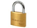 V Line Brass 40mm Padlock - Keyed Alike 4232