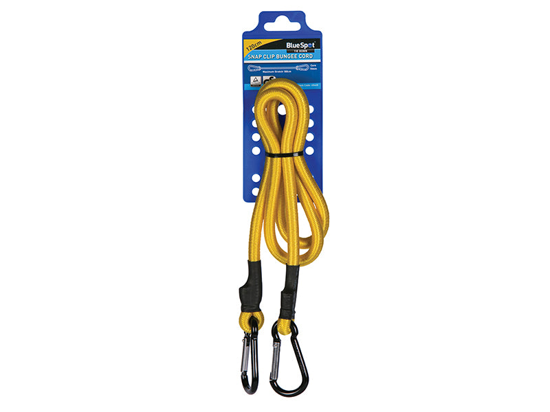 Snap Clip Bungee 120cm x 10mm                                                   