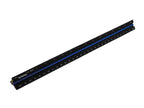 Prestige Tri-Scale Architect Rule Black Aluminium 300mm                         