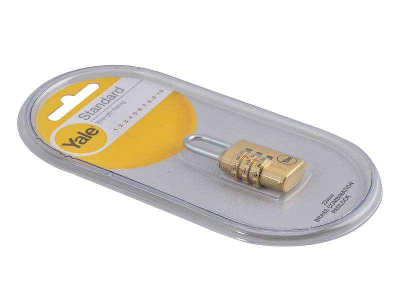 Brass Combination Padlock 40mm