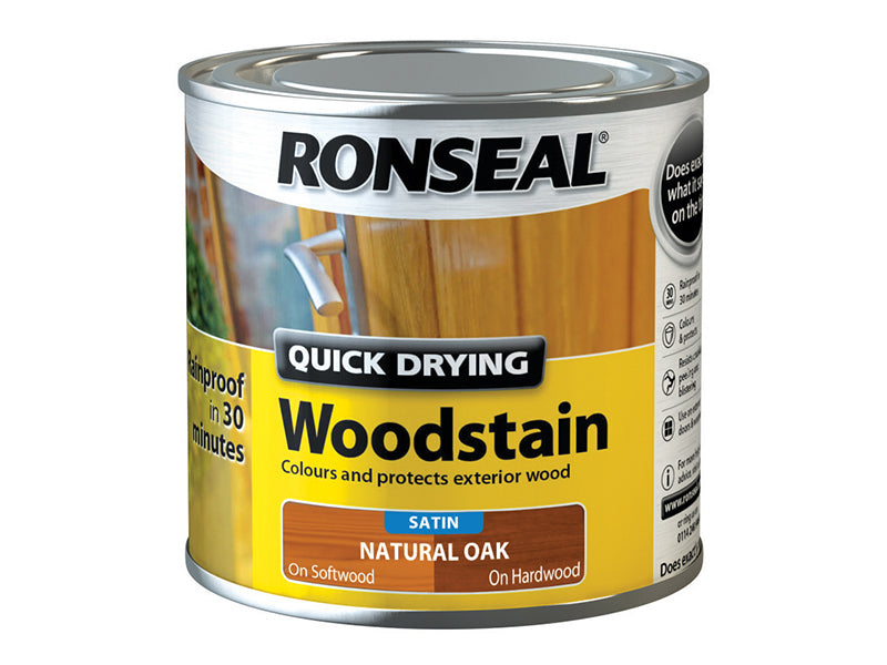 Quick Drying Woodstain Satin Walnut 750ml