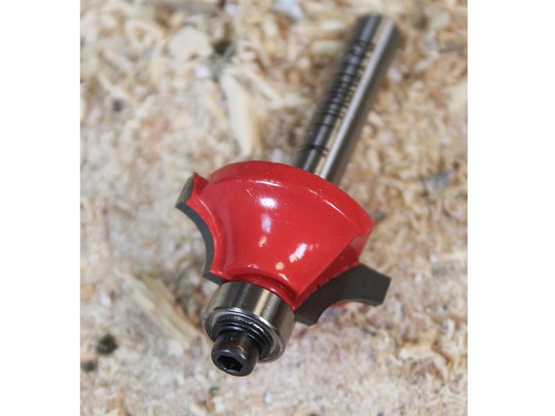 Router Bit TCT 6.3mm Rounding Over 1/4in Shank                                  