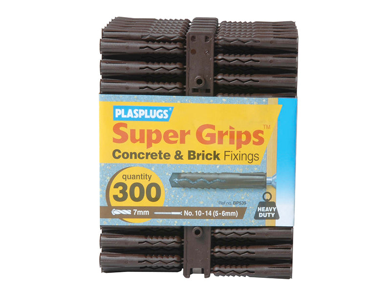 SYP 501 Solid Wall Super Grips™ Fixings Yellow (100)