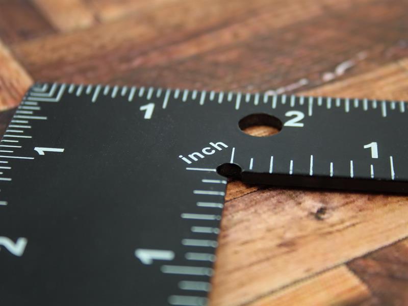 Black Steel Roofing Square 200 x 300mm (8 x 12in)                               