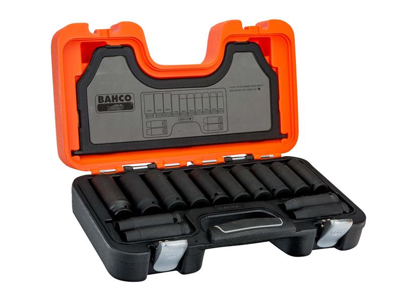 DD/S14 1/2in Drive Deep Impact Socket Set, 14 Piece                             
