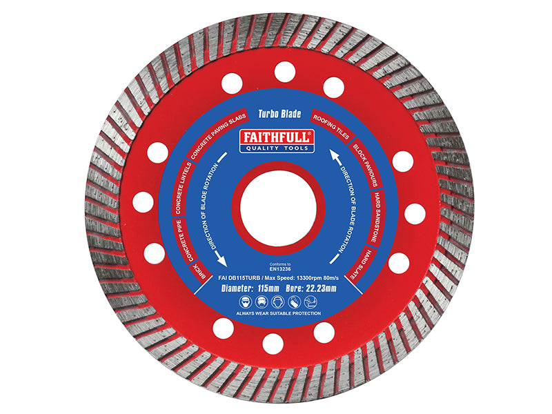 Turbo Cut Diamond Blade 300 x 20mm