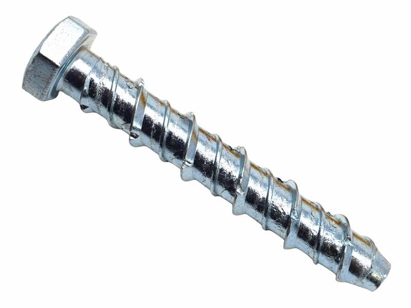 Hex Concrete Screwbolt M8 x 75mm (100)