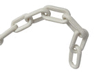 Plastic Chain 8mm x 12.5m White                                                 