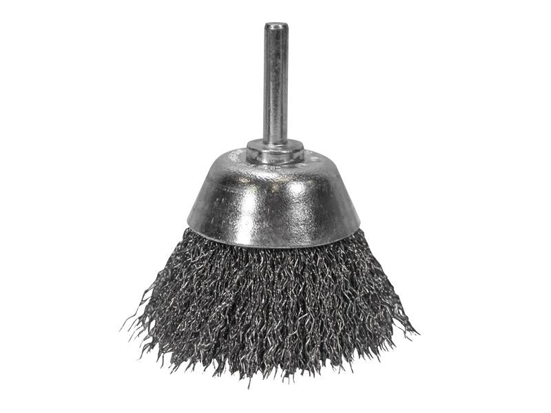 Wire Brush Shaft Mounted 70mm x 25mm, 0.30mm Wire                               