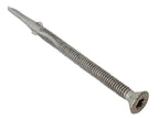 TechFast Timber to Steel CSK/Wing Screw No.5 Tip 5.5 x 80mm Box 100