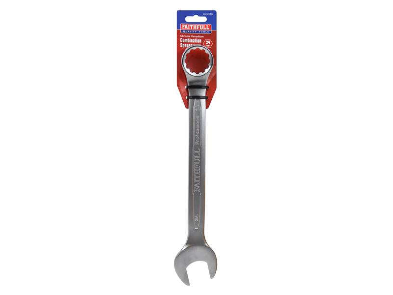 Combination Spanner CV Satin Finish 34mm                                        