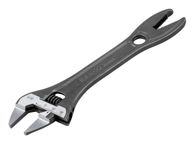 31-T Thin Jaw Adjustable Spanner with Serrated Pipe Jaws                        