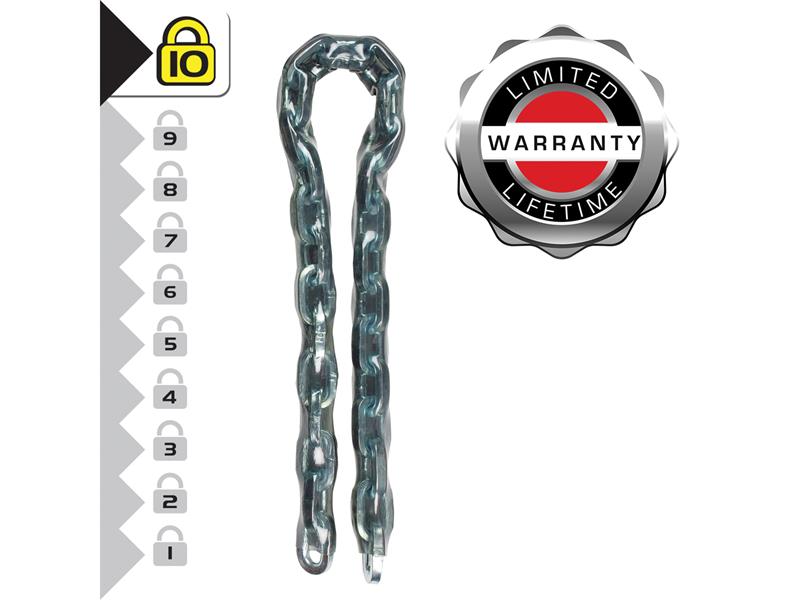 8021E Hardened Steel Chain 2m x 10mm