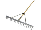 Aluminium Landscape Rake Wooden Handle FSC 100%                                 