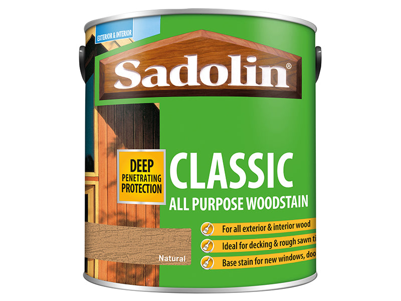 Classic Wood Protection Heritage Oak 2.5 litre