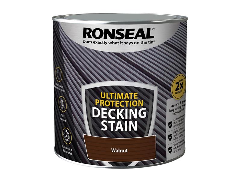 Ultimate Protection Decking Stain Walnut 2.5 litre