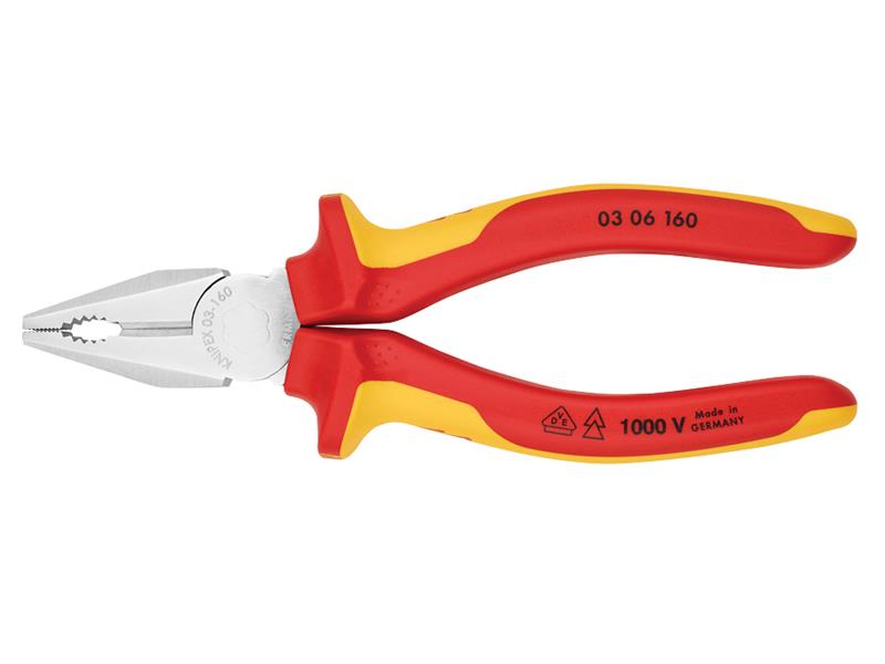 03 06 160 VDE Combination Pliers 160mm                                          
