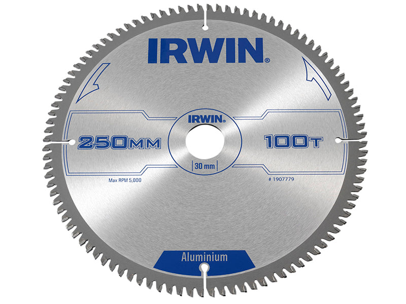 Professional Aluminium Circular Saw Blade 250 x 30mm x 100T TCG                 