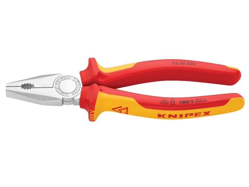 03 06 200 VDE Combination Pliers 200mm                                          