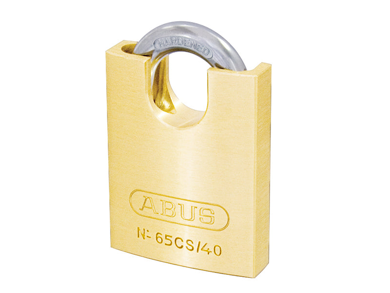 65/40mm Brass Padlock 63mm Long Shackle Keyed Alike 6405