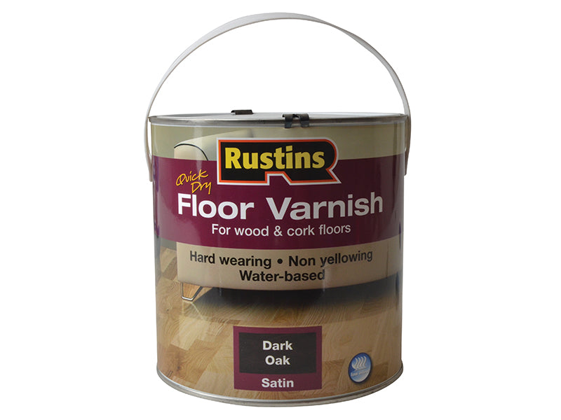 Quick Dry Floor Varnish Satin 5 litre