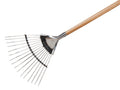 Stainless Steel Garden Life Lawn Rake, FSC®                                     