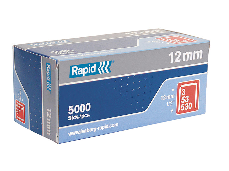 53/8B 8mm Galvanised Staples (Box 5000)