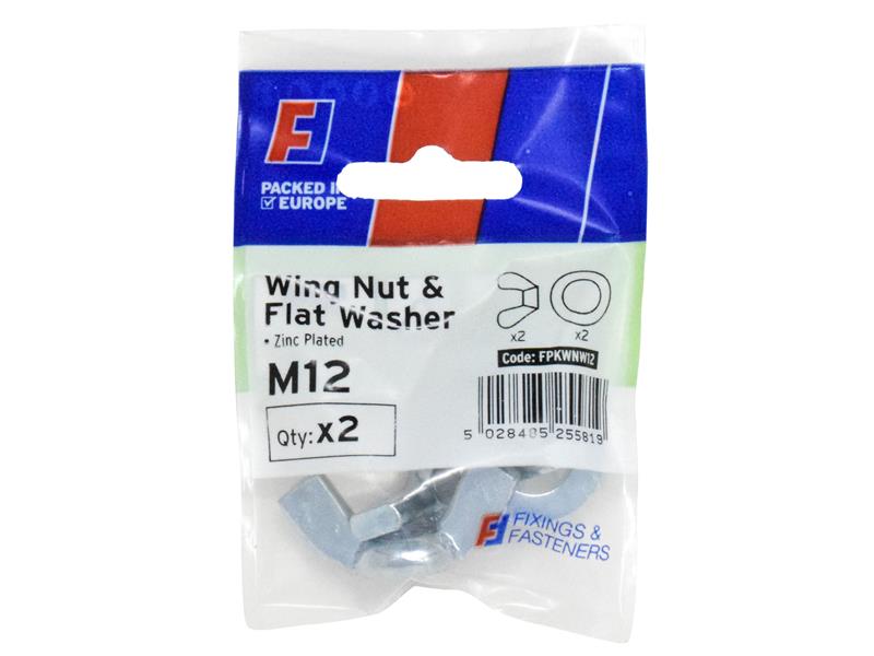 Flat Penny Washer ZP M10 x 25mm ForgePack 20