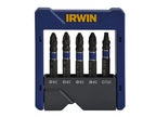 Phillips/Pozi/TORX Impact Screwdriver Pocket Bit Set, 5 Piece                   