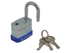 Laminated Steel Padlock 30mm 3 Keys                                             