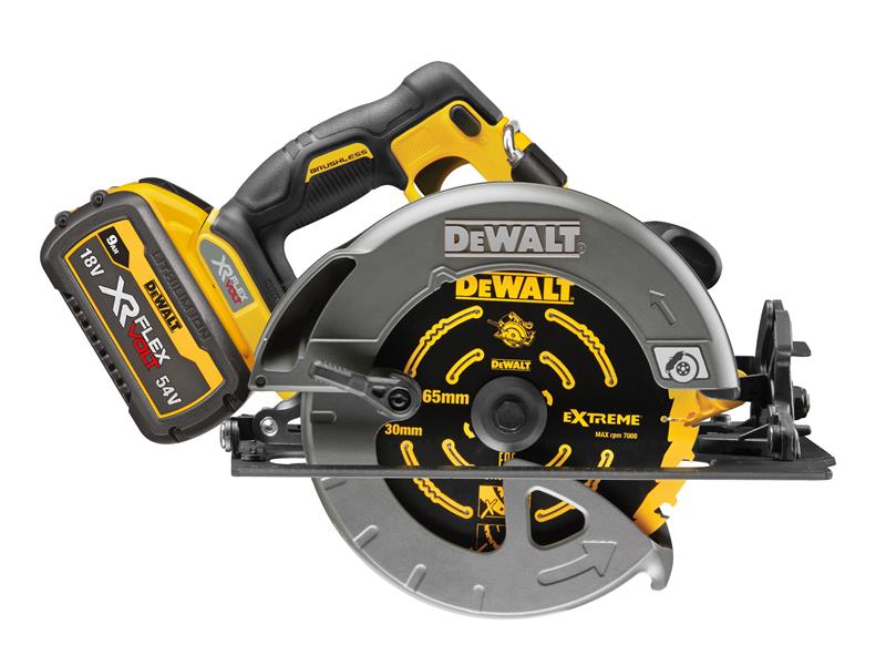 DCS578X2 XR FlexVolt Circular Saw 190mm 54V 2 x 3.0Ah Li-ion                    