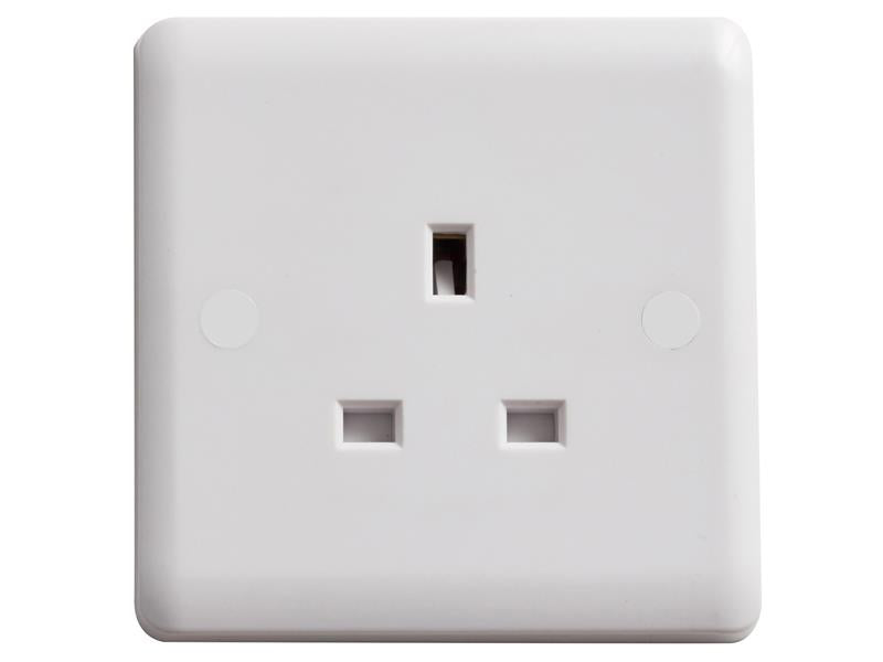 Unswitched Socket 2-Gang 13A